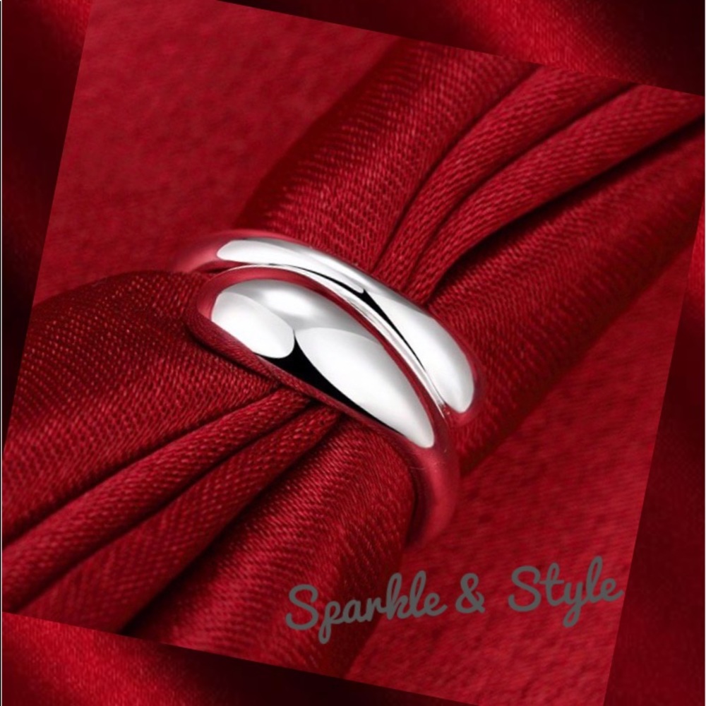 ❤️ New Silver Water drop ring ❤️